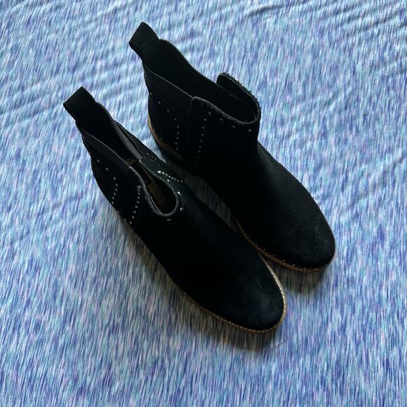 Dolce Vita Huey Studded Pull-On Suede Platform Bootie US 10 - Picture 5 of 11